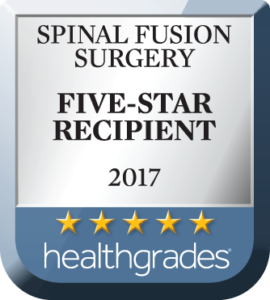 Five-Star Recipient Hospital for Spinal Fusion Surgery